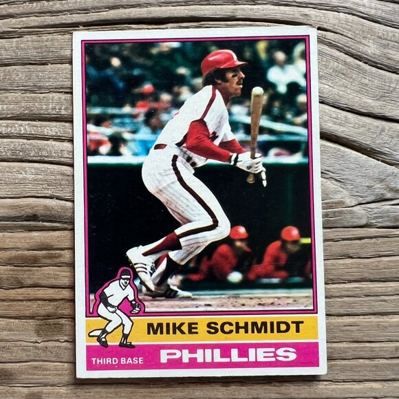 1976 Topps #480 Mike Schmidt, Phillies, Clean Vintage Star Issue - Picture 1 of 2